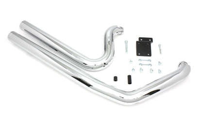 VTwin Wyatt Gatling Maxx Shot Exhaust Drag Pipe 1984-2006 Harley Softail FLST