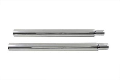 Vtwin Chrome Dumper Muffler Exhaust fits 1995-2016 Harley Touring