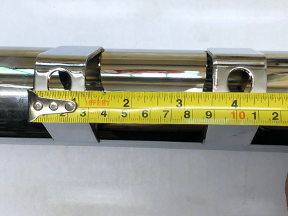 Vtwin Chrome Dumper Exhaust Muffler for 1985-1994 Harley Touring