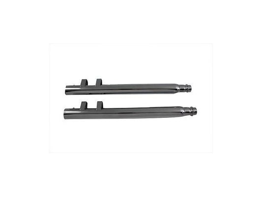 Vtwin Chrome Dumper Exhaust Muffler for 1985-1994 Harley Touring