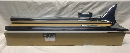 Vtwin Wyatt Gatling 33" Straight Fishtail Mufflers for 1995-16 Harley Touring FLHT