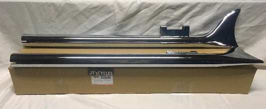 Vtwin Wyatt Gatling 33" Straight Fishtail Mufflers for 1995-16 Harley Touring FLHT
