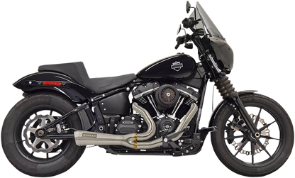 Bassani Road Rage 2-1 Short Exhaust System fits 2018-2023 Harley Softail Models