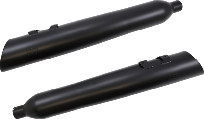 Cobra Neighbor Hater Upper Cut Slip On Mufflers 1995-2016 Harley Touring CVO