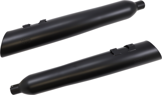Cobra Neighbor Hater Upper Cut Slip On Mufflers 1995-2016 Harley Touring CVO