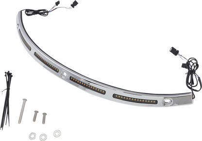Custom Dynamics LED Batwing Fairing Windshield Trim for 2014-2024 Harley Touring