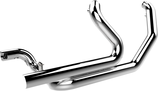 Khrome Werks Chrome 2-2 Dual Header System for 2009-16 Harley Touring FLHR FLHX