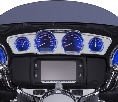 Ciro Shock & Awe LED Fairing Dash Accent 2014-2024 Harley Touring Street Glide