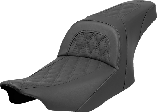 Saddlemen Slim Lattice Stitch Gel Seat fits 2023-2025 Harley Touring FLTR FLHX