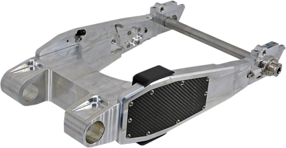 Trask Assault Raw Billet Aluminum Rear Swingarm fits 2009-2024 Harley Touring