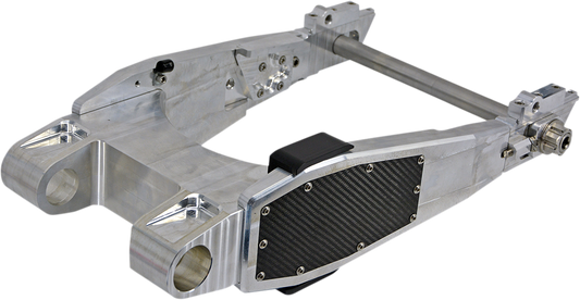 Trask Assault Raw Billet Aluminum Rear Swingarm fits 2009-2024 Harley Touring
