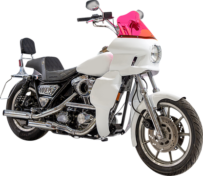 Klock Werks Flare 12.5" Pink Ice Windshield fits Saddlemen S-RT Mini Fairing