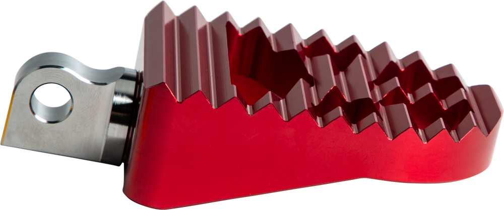 Harddrive Gripmax Red Universal Motorcycle Driver Aluminum Footpegs Harley