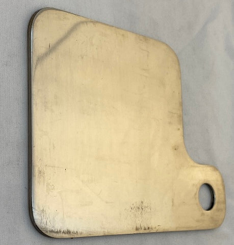 Vtwin Inspection Tag Sticker 1/2" Mount Stainless Steel Harley Davidson FXR FXST