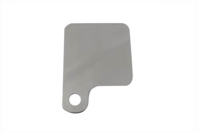Vtwin Inspection Tag Sticker 1/2" Mount Stainless Steel Harley Davidson FXR FXST