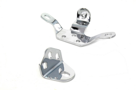 Vtwin Chrome Motorcycle Engine Mount Set 2006-2016 Harley FXST FLST Softail
