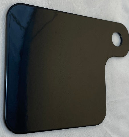 Vtwin Black Universal Motorcycle 1/2" Inspection Tag Mount Holder for Harley