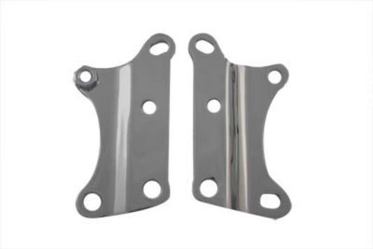 Vtwin Chrome Motorcycle Front Motor Mount Set L1984-2003 Harley Sportster XL