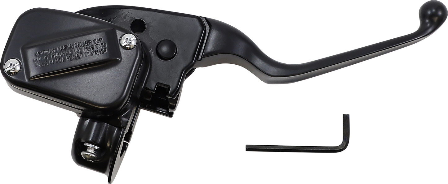 Drag Specialties Black Master Cylinder Assembly 2018-2024 Harley Softail Models