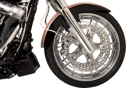 Arlen Ness Flatline Chrome 19"x3.25" Front Motorcycle Wheel for Harley Davidson