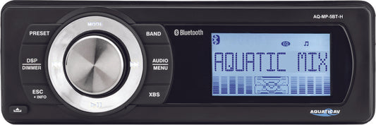 Aquatic AV Bluetooth MP3 AM/FM Media Stereo 98-13 Harley Touring FLHT FLTR FLHX