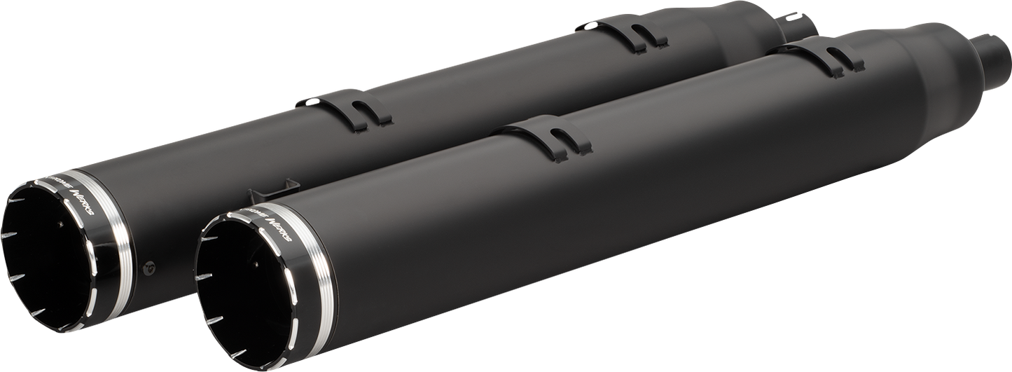 Khrome Werks 4.5" War Hammer Black Mufflers 2014-2024 Indian Challenger Pursuit