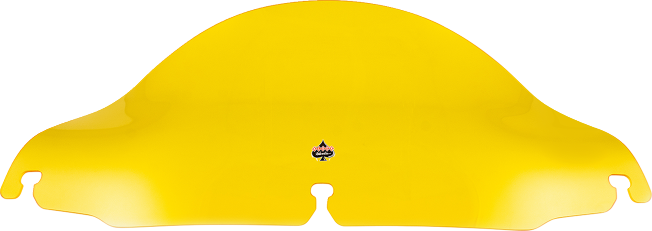 Klock Werks 6.5" Yellow Flare Windshield fits 1996-2013 Harley Touring Batwing
