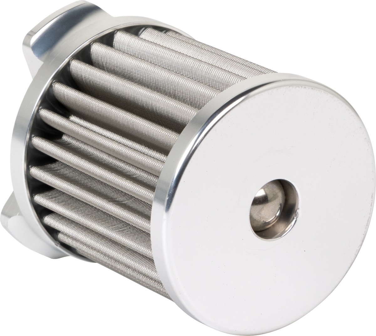 PC Racing Flo Black Reusable 304 Stainless Steel Oil Filter 1984-26 Harley