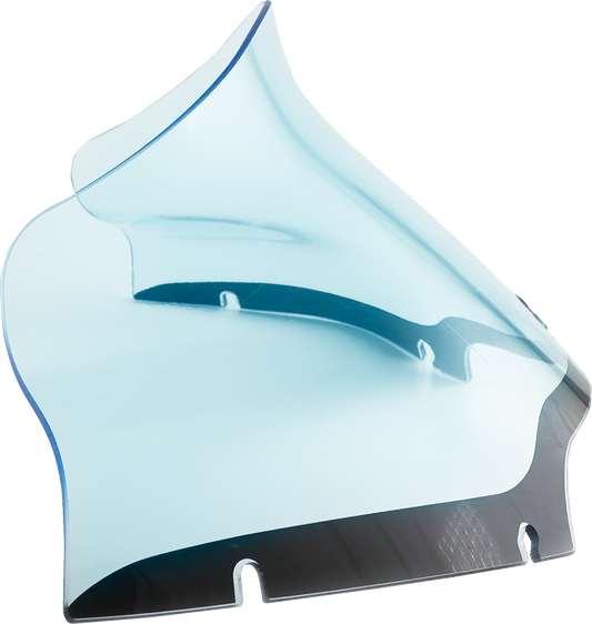 Klock Werks Kolor Flare 9" Blue Ice Windshield fits 2015-2023 Harley Road Glide