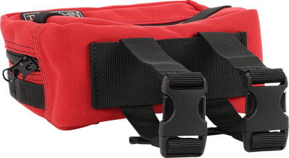 Thrashin Supply Red Motorcycle Handlebar Storage Bag Harley Davidson THB-0015
