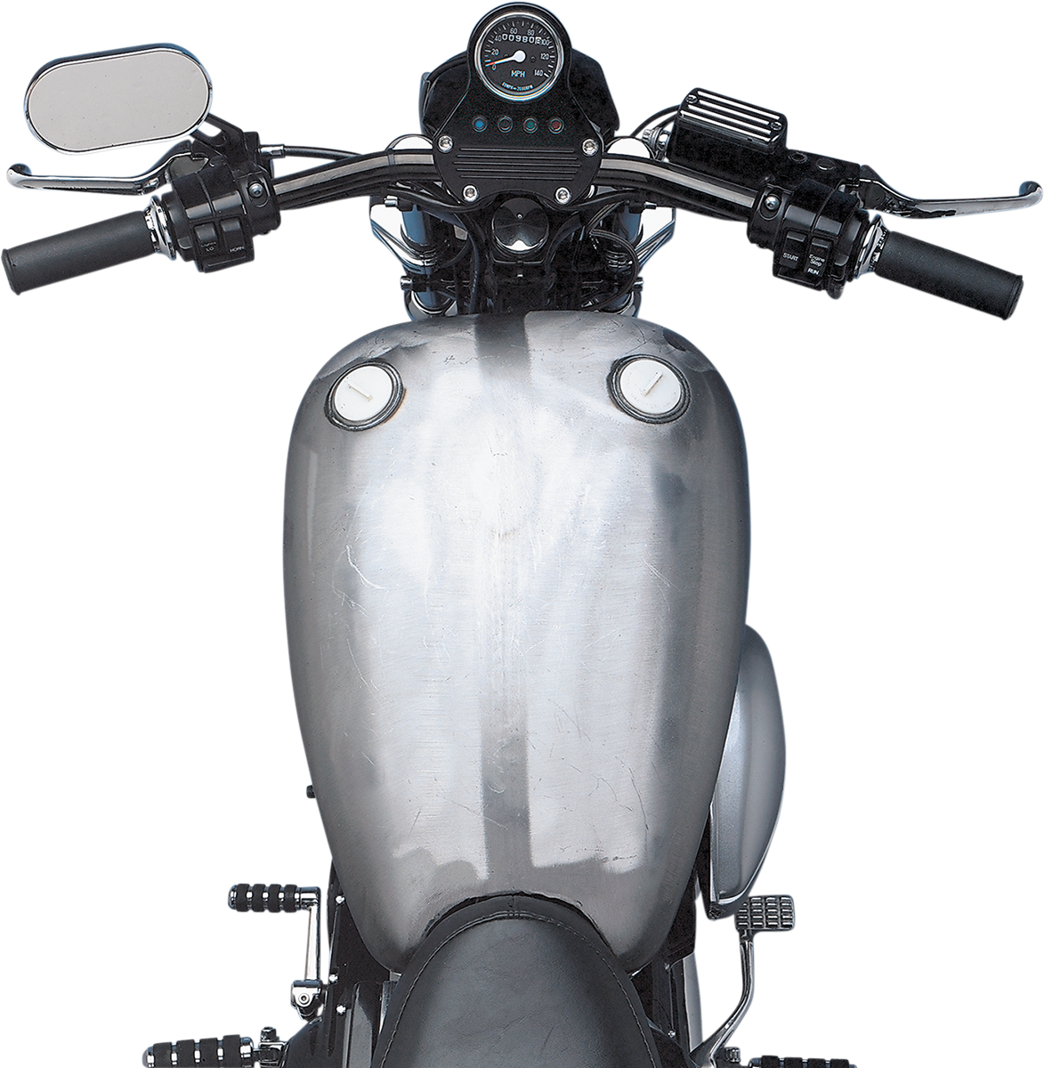 Drag Specialties 3.9 Gal Extended Gas Tank 1982-2003 Harley Sportster 883 1000