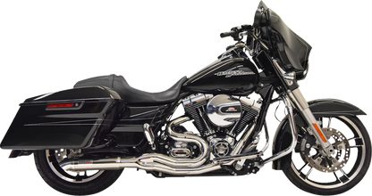 Bassani Road Rage II Chrome 2-1 Exhaust System for 1995-06 Harley Touring 1F67C
