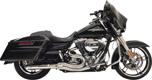 Bassani Road Rage II Chrome 2-1 Exhaust System for 1995-06 Harley Touring 1F67C