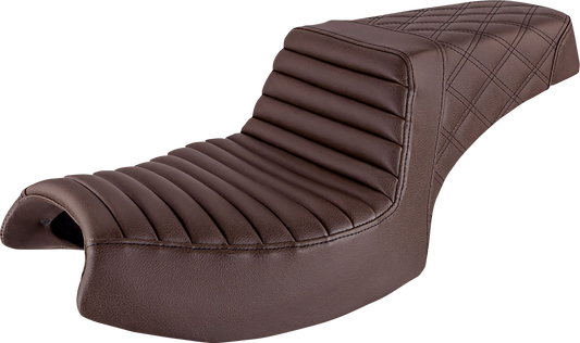Saddlemen Brown Step Up Gel Seat 2020-2022 Indian Challenger Dark Horse