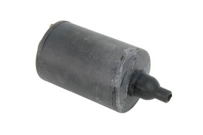 Vtwin 6 Volt Black Motorcycle Round Dual Point Coil 1961-1964 Harley Davidson FL