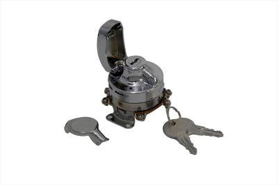 Vtwin 6-Pole Electronic Ignition Switch fits 1973-1995 Harley Touring Softail