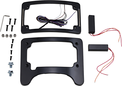 Custom Dynamics License Plate Turn Signal Eliminator Kit 1997-24 Harley Touring