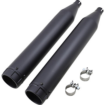 Vance & Hines Black Torquer 450 Exhaust Mufflers for 1995-2016 Harley Touring