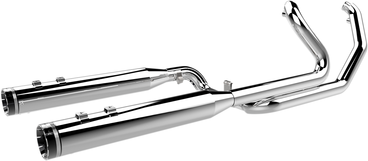 Khrome Werks Dominator 2-2 Cross Under Exhaust for 2009-2016 Harley Touring