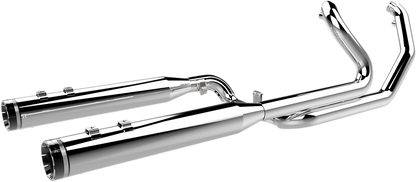 Khrome Werks Dominator 2-2 Cross Under Exhaust for 2009-2016 Harley Touring