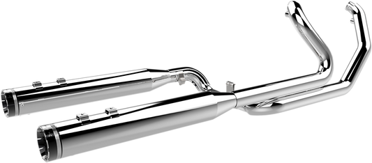 Khrome Werks Dominator 2-2 Cross Under Exhaust for 2009-2016 Harley Touring