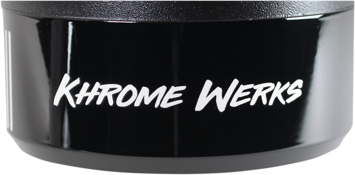 Khrome Werks 4-1/2" Klassic Right Muffler Tip End Cap for Harley Davidson