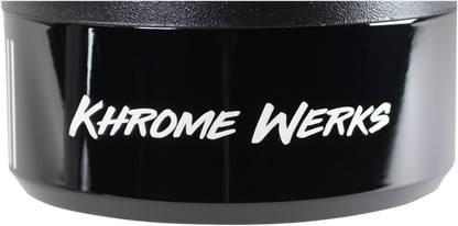 Khrome Werks 4-1/2" Klassic Right Muffler Tip End Cap for Harley Davidson