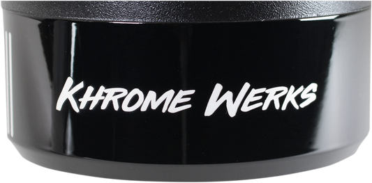 Khrome Werks 4-1/2" Klassic Right Muffler Tip End Cap for Harley Davidson