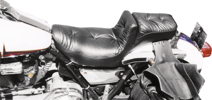 Mustang Regal Duke Pillow 2- Up Motorcycle Seat fits 1982-2000 Harley FXR FXL