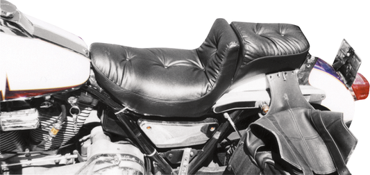 Mustang Regal Duke Pillow 2- Up Motorcycle Seat fits 1982-2000 Harley FXR FXL
