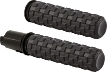Arlen Ness Air Trax Black TBW Handlebar Grips for 2023-26 Harley Touring Softail