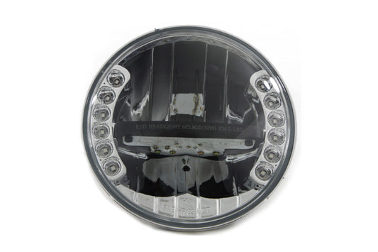 Vtwin 7" LED Headlight Integrated Turn Signals HARLEY TOURING FLST FLS FLSTC FLHX