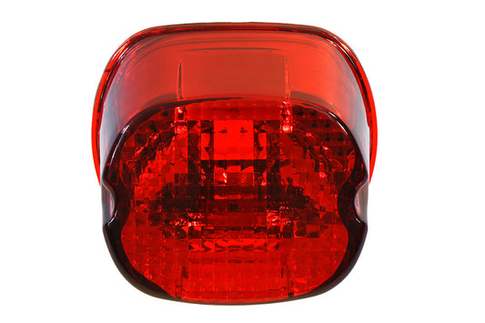 V-twin Laydown Style Motorcycle Tail Lamp Lens 2004-2007 Harley Touring Models
