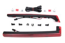 VTwin Aurora Tour Pak Red Accent Light Kit 2006-2013 Harley Touring FLHT FLHTCU